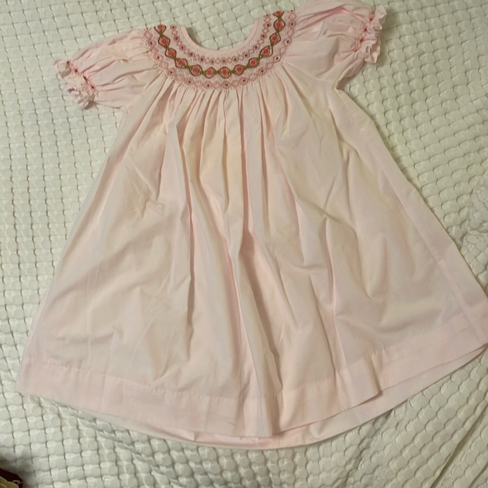 Remember Nguyen 18M Pink Smocked Dress
